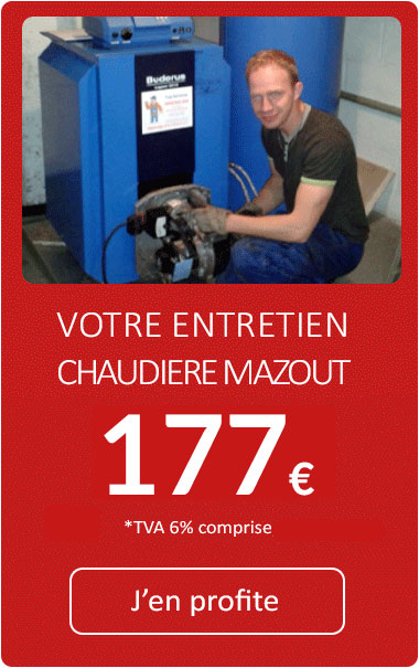 offre entretien chaudière au gaz 177€